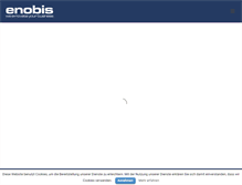 Tablet Screenshot of enobis.de